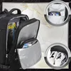 BAD&BAGS | Schwarzer Rucksack für Flugreisen Handgepäck USB Produktbild-Vorschau 6