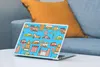 MuchoWow® Laptop Aufkleber Sticker Cover Muster - Auto - Produktbild-Vorschau 4