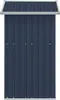 vidaXL Capanno per attrezzi antracite 126x97,5x177 cm Anteprima dell’immagine prodotto 4