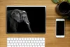 MuchoWow® Laptop Aufkleber Sticker Cover Elefant - Schwarz Produktbild-Vorschau 2