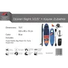 F2 Set Stand Up Paddle Board Ocean Sight Blau 10,5 + Kajak Produktbild-Vorschau 7