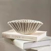 HOMLA MODERN HAMPTONS dekorativní keramická mísa bílá Náhled obrázku produktu 7