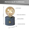 Lampe de table LED vintage à ampoule Edison rechargeable, Voir les images du produit 3