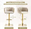 OKWISH Tabourets - Lot de 2 Chaises de Bar Réglables Avec Voir les images du produit 3
