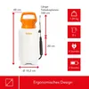 Toolland Elektrischer Drucksprüher 8L mit Lithium-Akku, Produktbild-Vorschau 11