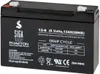 SIGA Phaeton AGM Deep Cycle Akku 12Ah 6V Produktbild-Vorschau 1