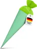 itenga Bastelschultüte 70cm mit Filzverschluss MINT Produktbild-Vorschau 1
