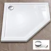 doporro Duschtasse Duschwanne 90x90x4cm flach inkl. Produktbild-Vorschau 1