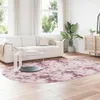 vidaXL Teppich Shaggy Hochflor NAVARRA Altrosa 300x200 cm Produktbild-Vorschau 3