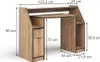Gaming-Tisch Vicco Joel Goldkraft Eiche 123.2 x 45 cm mit 1 Produktbild-Vorschau 3