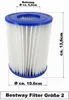 Bestway Filterkartusche Flowclear 1/20 HP Typ II, 6 x 2er Produktbild-Vorschau 2