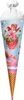 ROTH Schultüte Erdbeerella 70 cm groß - Glitter - rund Produktbild-Vorschau 1