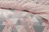 Bettwäsche 100% Baumwolle 200x220 cm Renforce Dreiecke Produktbild-Vorschau 2