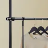 SoBuy Stojací věšák Úložný nábytek s 2 košíky Černý Moderní Náhled obrázku produktu 8