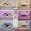 ZMH LED Plafonnier Noir Plafonnier Lampe à intensité Voir les images du produit 5