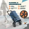 MONZANA® 3in1 Einkaufstrolley 56L bis 50 kg klappbar Produktbild-Vorschau 3