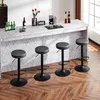 EUGAD 2 x Barhocker drehbar, höhenverstellbar, Metall, Produktbild-Vorschau 2