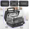 Duronic FG19 Air Fryer Grill, Heißluftfritteuse für Produktbild-Vorschau 2