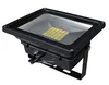 A black LED floodlight with a metal bracket and exposed wires, set against a white background. Produktbild-Vorschau