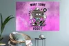 MuchoWow® Wandtattoo Wandsticker Wandaufkleber Fernsehen - Produktbild-Vorschau 6