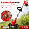 Akku-Rasentrimmer 21V mit 2 Akkus & Ladegerät, 3-in-1, Produktbild-Vorschau 3