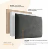 Exploded view of a wall panel showing its layers: MDF, foam filling, and velour fabric. Anteprima dell’immagine prodotto