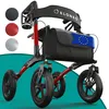 ELONEO Déambulateur pliable avec siège, déambulateur Voir les images du produit 1