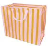 Rex London XXL Aufbewahrungstasche Streifen pink-orange ca. Produktbild-Vorschau 1