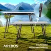 AREBOS Campingtisch faltbar 90x51,5 cm | Höhenverstellbar Produktbild-Vorschau 6