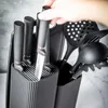 Klausberg Küchen Set 5 Messer und Utensilien Schwarz Produktbild-Vorschau 15
