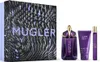 A perfume gift set with a box, a perfume bottle, and a lotion tube. Voir les images du produit