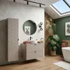 RODAN | Mobile bagno alto - 35/136/27 CM - Beige opaco - Anteprima dell’immagine prodotto 3