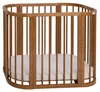 Waldin Babybett 5in1, Beistellbett aus Holz, Matratze, Produktbild-Vorschau 3