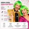 Bob Perücke Wig (Grün) – Kurzhaarperücke Pagenkopf Retro Produktbild-Vorschau 7