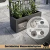 BigDean Blumenkasten mit Rankgitter Pflanzkasten 80x36x 140 Produktbild-Vorschau 5