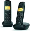 Two black Gigaset cordless phones are shown on their charging bases against a white background. Produktbild-Vorschau