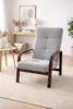 Fotel Nordic Comfort wypoczynkowy salon drewno orzech Podgląd zdjęcia produktu 4