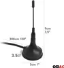 Dachantenne Autoantenne Magnet Antenne Schwarz AM/FM Produktbild-Vorschau 3