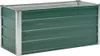 vidaXL Plateau de jardin Acier galvanisé 100x40x45 cm Vert Voir les images du produit 1