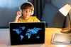 MuchoWow® Laptop Aufkleber Sticker Cover Weltkarte - Produktbild-Vorschau 3