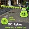 HECKBO 1x Pylône Attention Enfants Panneau Pylône jouant + Voir les images du produit 3