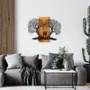Wallity, Eva, décoration murale, noir, bois, 76 x 58 cm Voir les images du produit 1