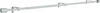 Gardinenstangen Set ausziehbar Zylinder weiß 200-300 cm Ø Produktbild-Vorschau 6