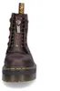 Stivale stringato Dr Martens da donna marrone scuro Anteprima dell’immagine prodotto 5