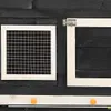 vidaXL Kaninchenstall Grau und Weiß 140x63x120 cm Tanne Produktbild-Vorschau 5