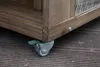 Strandkorbrollen 4er Set mit Feststeller Produktbild-Vorschau 5