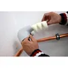 PVC Isolierbogen mit weicher Dämmeinlage 90 Grad hellgrau Produktbild-Vorschau 5