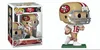 A Funko Pop! figure of Joe Montana in his San Francisco 49ers uniform, shown both in its packaging and displayed outside of it. Náhľad obrázku produktu