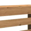 vidaXL Rivestimento per radiatori Artisan oak 78x20x82 cm Anteprima dell’immagine prodotto 11