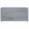 vidaXL Paletten-Aufsatzrahmen 3 Stk. Grau 120x80 cm Produktbild-Vorschau 3